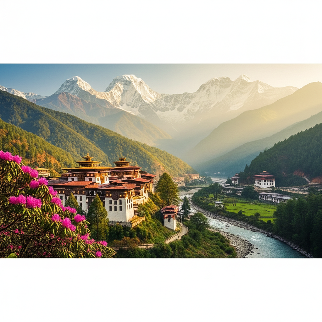 Tiger's Nest Monastery in Bhutan